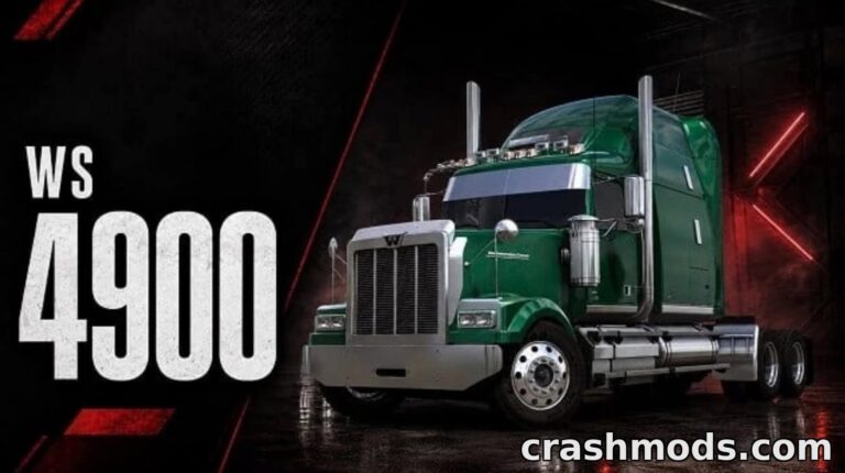 Western Star 4900 – Classic Sleeper Truck American Truck Simulator mod screenshot