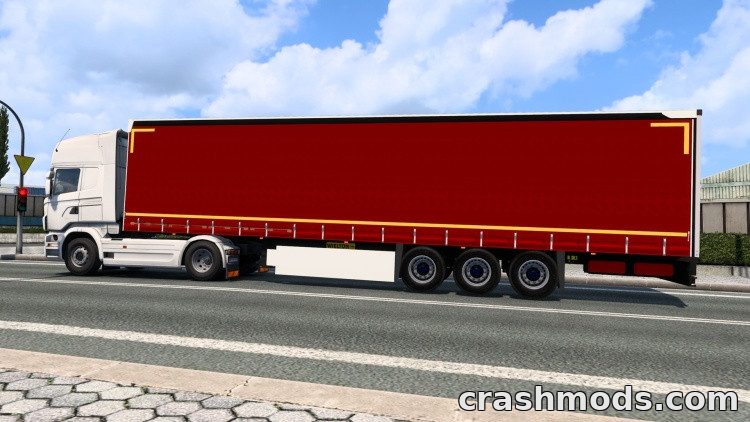 Wielton Animation Trailer – Curtains That Close When Coupled – screenshot 2