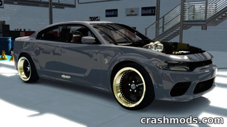 WRDZ Dodge Charger SRT Hellcat RedEye Widebody – Muscle Car Assetto Corsa mod screenshot