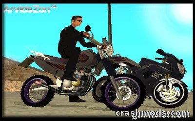 Yamaha TTR – Off-Road Motorcycle Enhancement GTA San Andreas mod screenshot