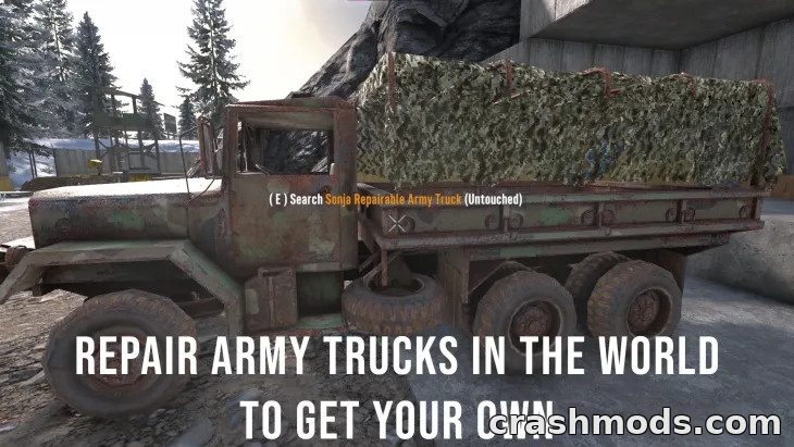 ZR Army Truck – Dyeable Custom Vehicle – screenshot 2